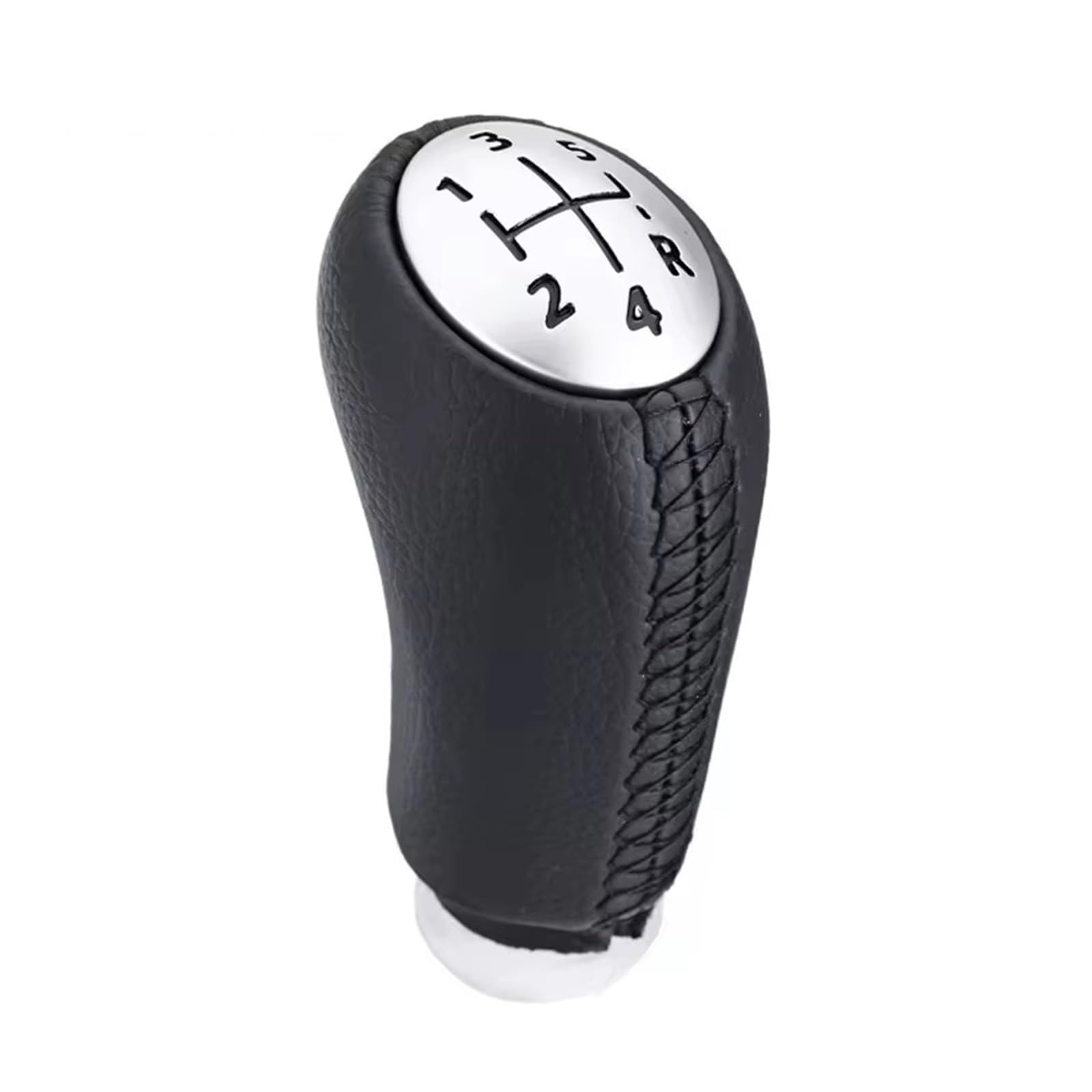 Ouvecr Black Car Shift Gear Knob Handle For Scenic Ii Mk2 For Megane 2 Mk For Clio Iii Mk3 Shifter Stick Headball Pen Ball Mt Gear Shift Knob Gear Shift Cover(Black)