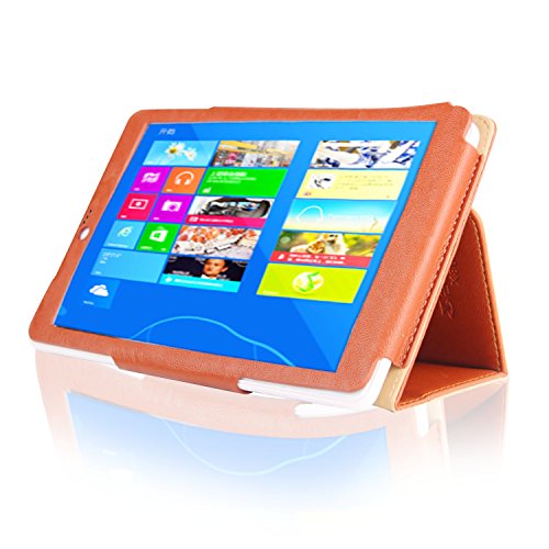 Dolamen Teclast X70R 7.0 inch lederen hoes, ultradunne Smart Cover Case beschermhoes van PU-leer voor Teclast X70R 7,0 inch, bruin