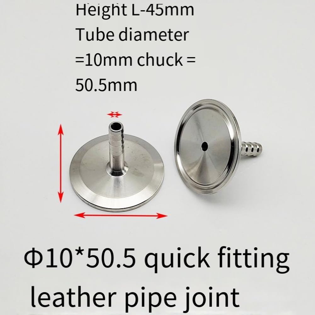 Breeshy Sanitäranschluss für Schlauchtülle, Tri-Clamp-Typ, Ferrule für Heimbrauen, 25 mm