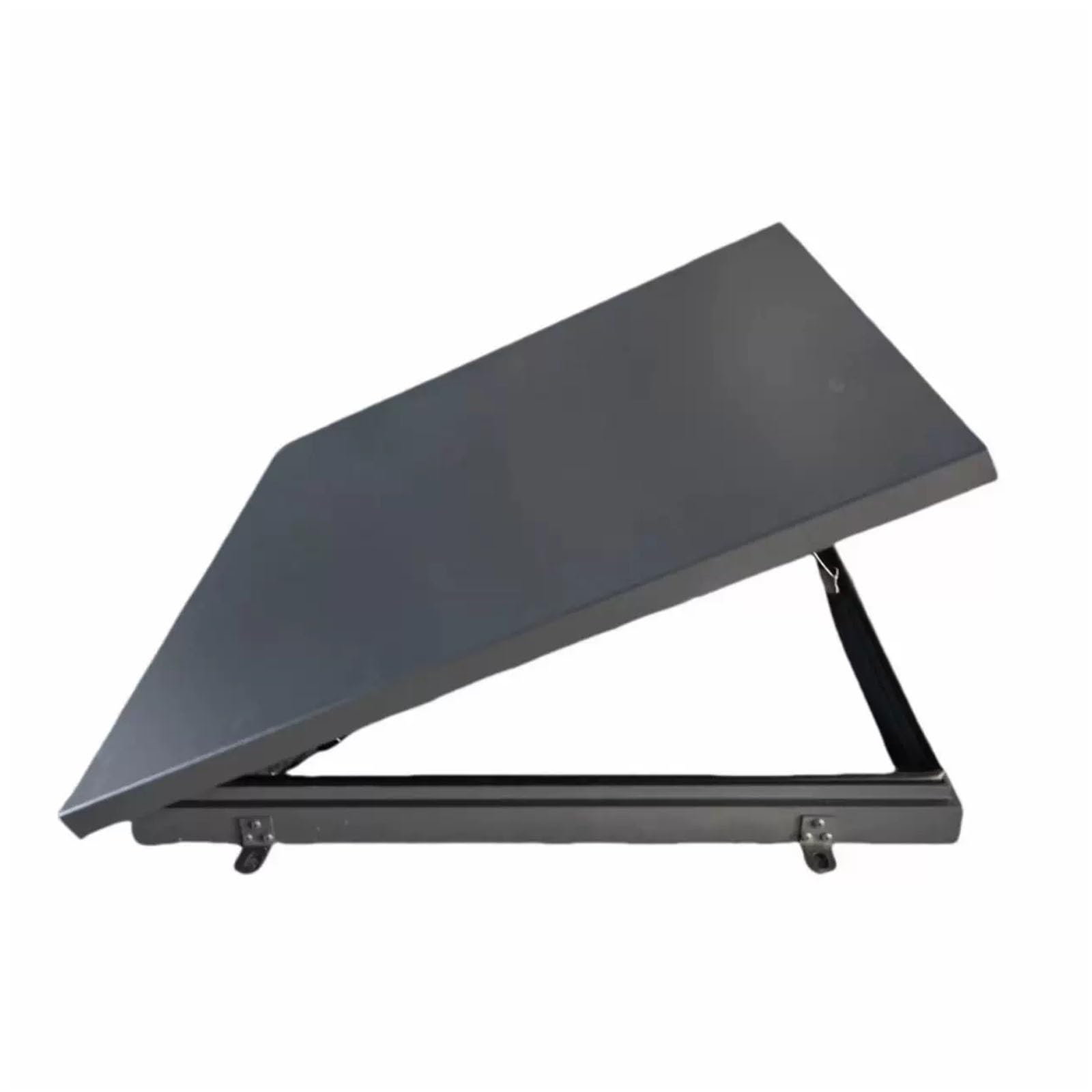 Wyłaz Dachowy ze Stopu Aluminium z Drążkiem Hydraulicznym, Ocynkowane Drzwi Dachowe z Uchwytem, ​​Uszczelniony Panel Dostępu do Strychów Piwnic i Okien Dachowych(60x60cm/23.6x23.6in)