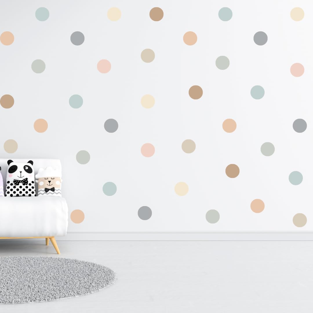 Polka Dot Wall Stickers | Cute Artistic Wall Dacal | Wallpaper Replacement | Wallpaper Sticker | Removable Wall Sticker by Normals (B0D5QVXW17) Amazon Price History, Amazon Price Tracker