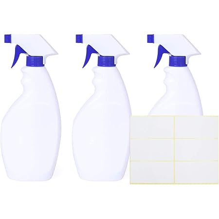 Amazon スプレーボトル 500ml ハンド スプレー 空ボトル 3本 セット 噴霧 家庭用スプレー白 霧吹き Amazon スプレーボトル 500ml ハンド スプレー 空ボトル 3本 セット 噴霧 家庭用スプレー白 霧吹き