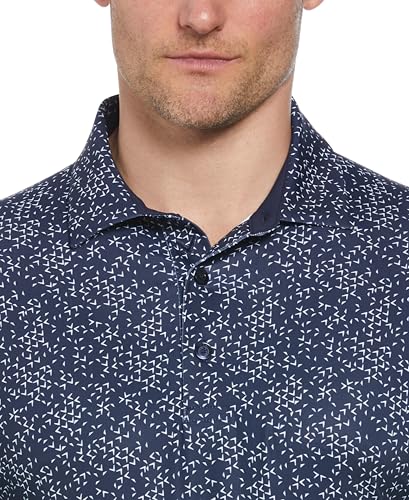 Callaway Men's Chevron Print Short Sleeve Golf Polo, Moisture-Wicking, Stretch, Lightweight Recycled Fabric3