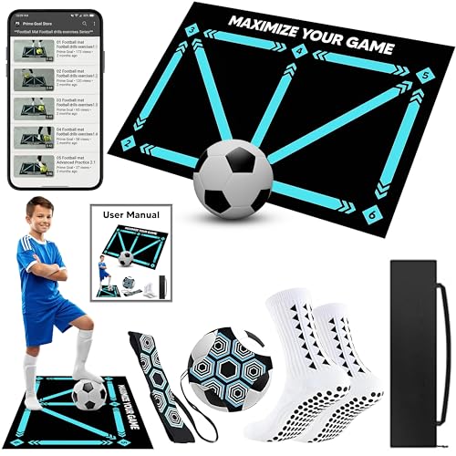 Soccer Training Mat With Training Videos
