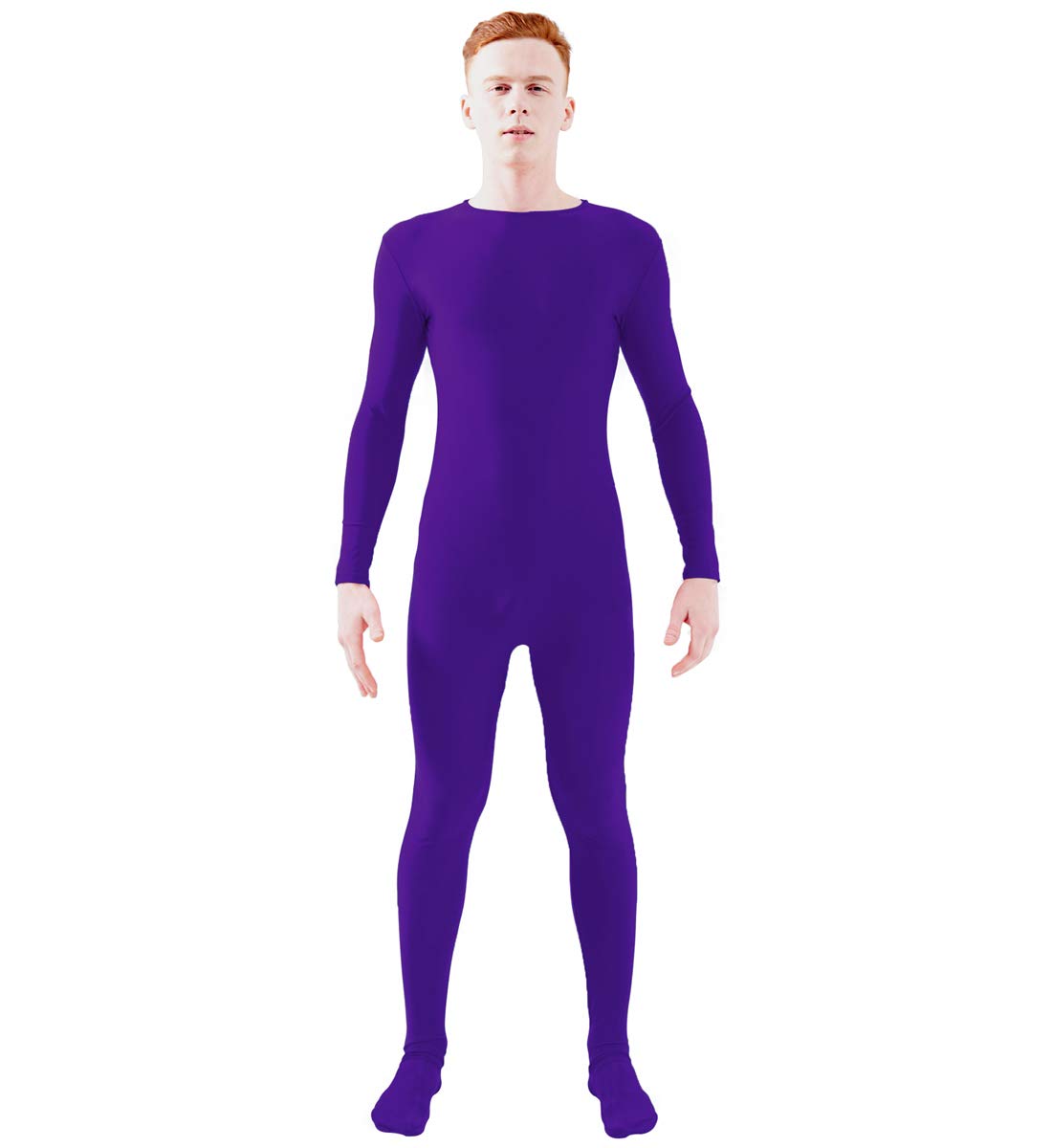 Ensnovo Adult Spandex One Piece Unitard Full Body Suit Costume