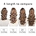 SEIKEA Claw Clip in Ponytail Extension Long Curly Wavy Pony Tail Hair Extensions For Women 24