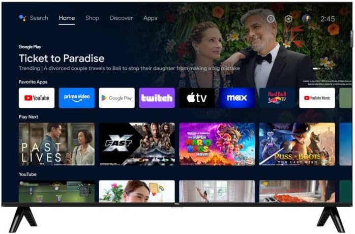 TCL TV 32V4C – 32 pulgadas HD Smart QLED Direct LED con Android TV y HDR – Compatible con Google Cast y Google Home, diseño Delgado 5