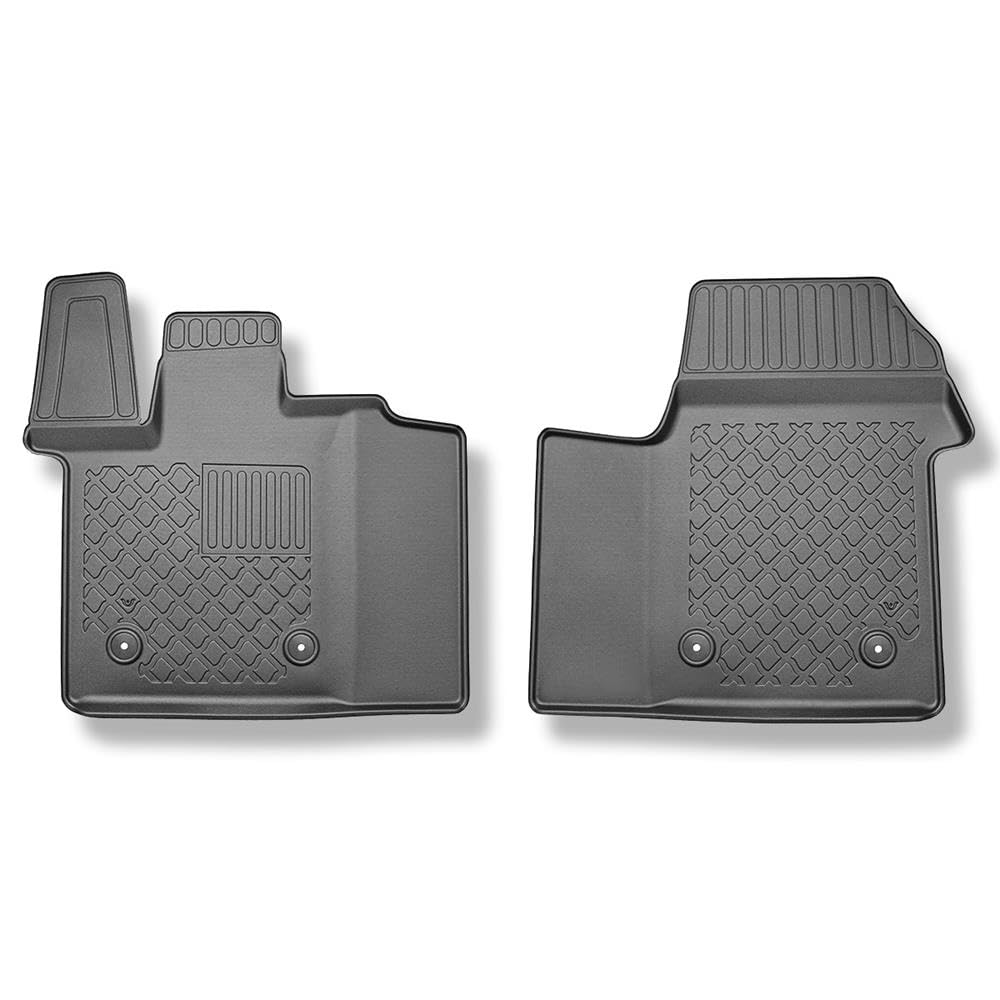 Mossa Alfombrillas aptas para VW Multivan T7 Furgoneta (2021- ) 2 uds. G | también para eHybrid PHEV; distancia entre ejes corta (L1) o larga (L2)