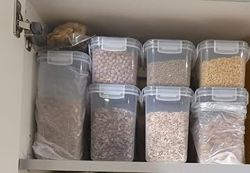 Chef's Path Kitchen Storage Box – Set of 14 Airtight Food Containers ...