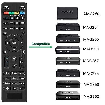 Telecomando sostutivo per MAG254 MAG250 255/256 / 257/260 / 275/349 / 350/351 / 352 MAG322W1 MAG 322 TVBox IPTV Set-Top Box  44