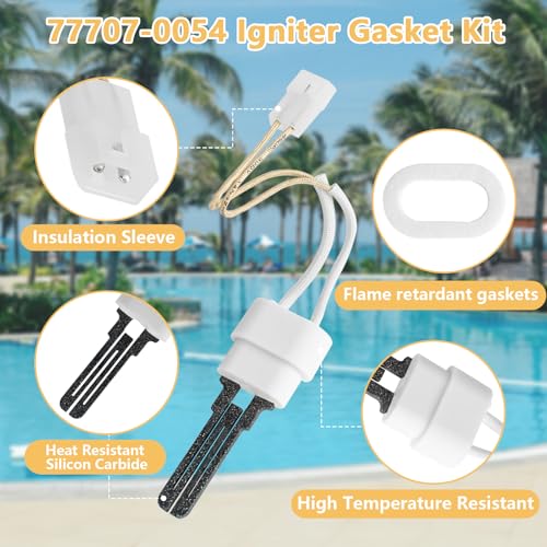 Image of 77707-0054 Igniter Gasket Kit with Gasket Compatible with Pentair