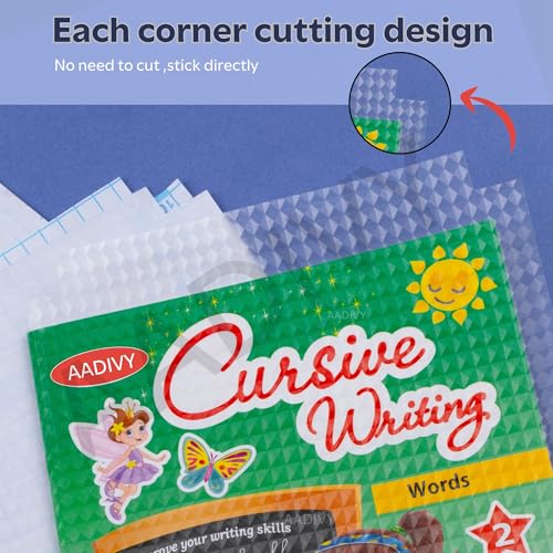 Image of 50 Pcs- Medium Sizes Book Biding Cover Cut Self-Adhesive Book Cover Transparent, Paper Sticker Book Cover Film, Waterproof School Textbook Protective Case Cover, Diamond Pattern. 43x30 CM