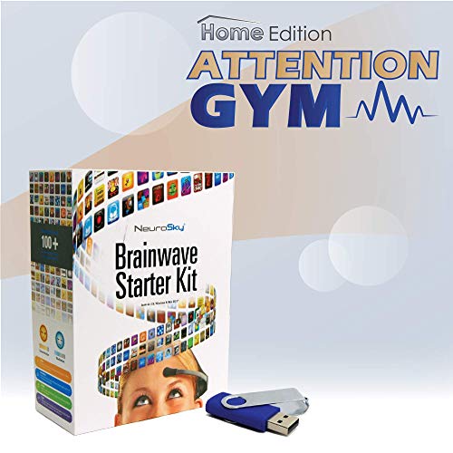Attention Gym Home - 1 Year Subscription for 1 Player. Includes Neurosky MindWave Mobile EEG headset