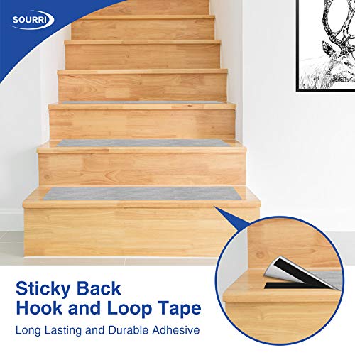 Sourri SOURRI-202003 1 Inch X 26 Feet Hook And Loop Tape Sticky Back Fastener Roll thumb #2