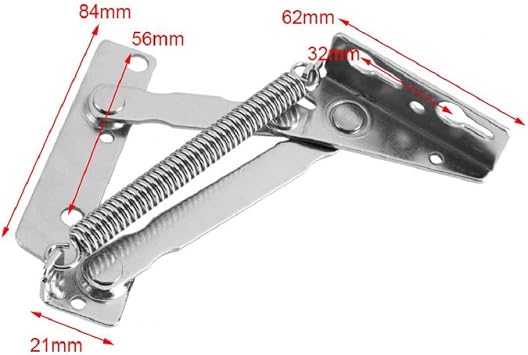 80 Degree Folding Sofa Bed Cabinet Hinge Spring Hinge (1 Pair)