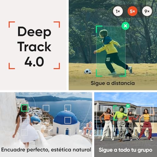 Estabilizador Gimbal Insta360 Flow 2 Pro para iPhone y Android, Gimbal IA para teléfono, Gimbal para móvil para Viajes y Vlogs - Paquete definitivo para creador Gris - imagen 2