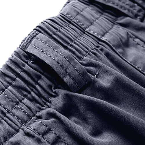 Mens Cargo Pants Joggers Stretch Waterproof Quick Dry Hiking Pants Outdoor Casual Solid Joggers Pant with Pockets4