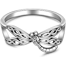 Dragonfly Ring Thumb Dragonfly Gifts for Women Making Celtic Knot Rings for Women Mom Friends Jewelry