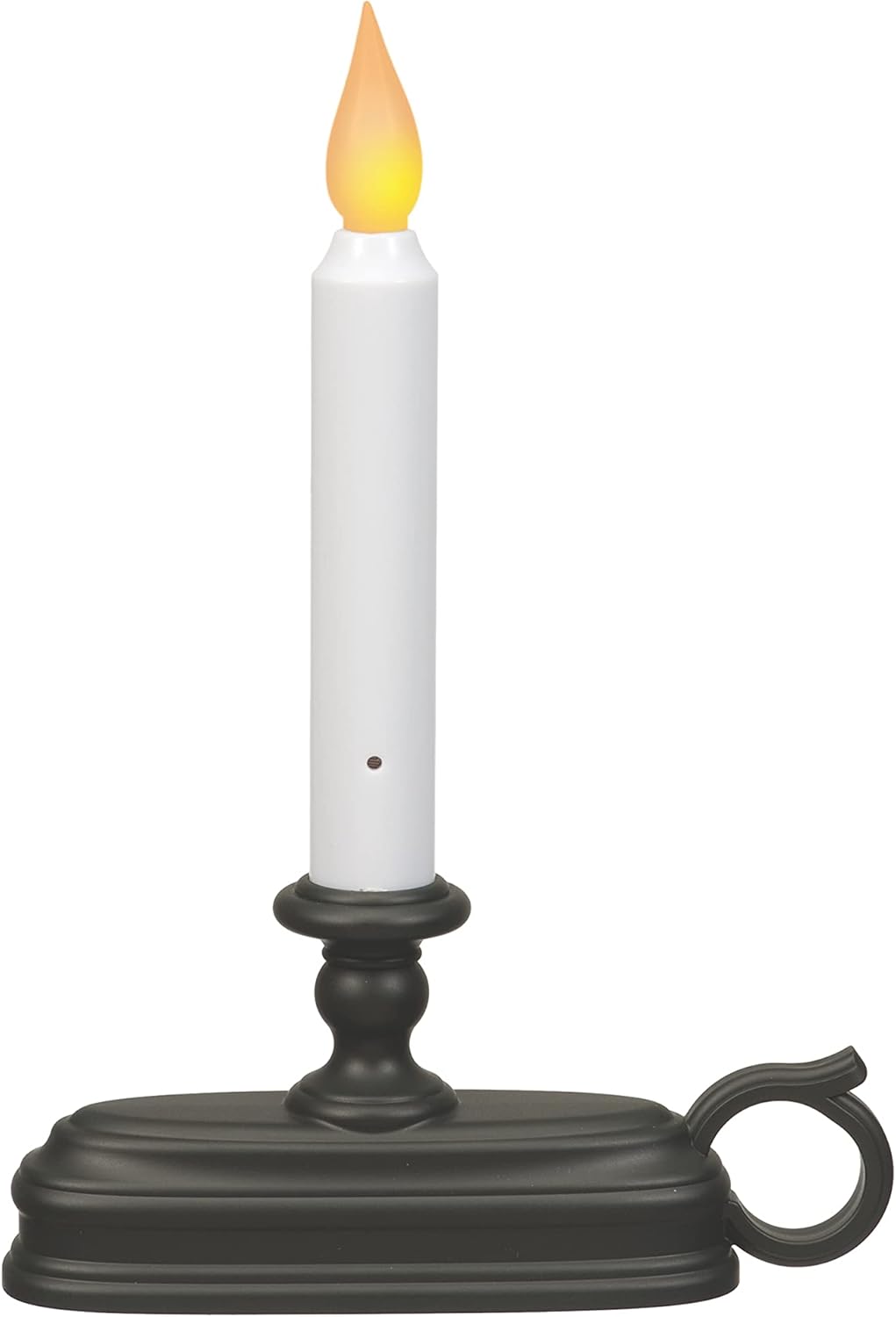 Xodus Innovations FPC1325A-6 Battery Operated LED Window Candle with New Hot Spot Technology and Dusk to Dawn Sensor and Choice of Amber or White Flame Pack of 6 Aged Bronze/Black