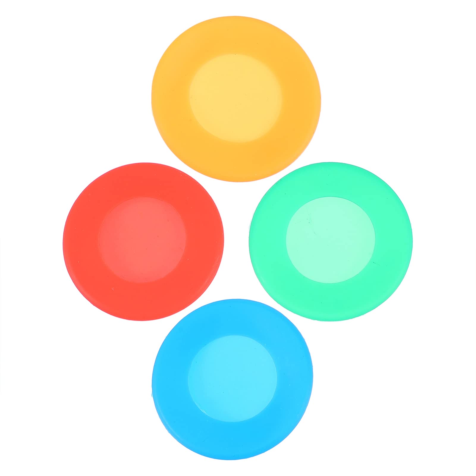 Baluue16pcs Spare Parts Kit Silicone Head Cover Replacement Supply for Hospital Doctor Nurse (Multi Color)