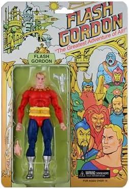 NECA King Features - 7” Scale Action Figure - Flash Gordon (Classic Toy Appearance) image 4