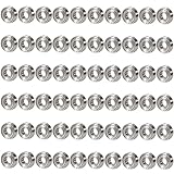60 Stück Mini Kugellager 693ZZ Kugellager 3x8x4 mm Rillenkugellager Doppelt Abgeschirmte Ball Bearings Miniaturkugellager für Skateboards Trolleys und Mehr