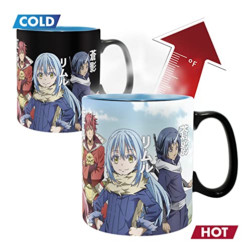Taza térmica de cerámica 16oz diseño anime miniatura 2