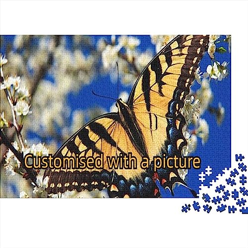 Puzzle personnalisé 1000 pièces en bois grand format 75x50cm DIY pour adulte