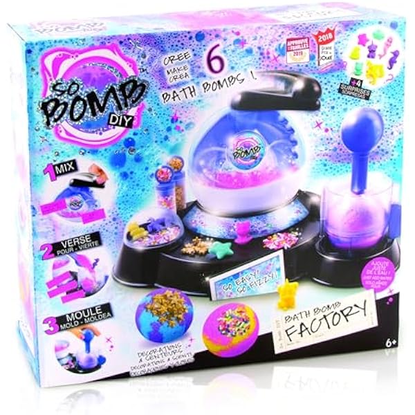 Canal Toys, So DIY So Bomb Factory - zestaw do robienia kul do kąpieli
