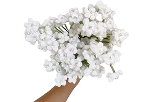 Handmade Crochet Artificial Baby's Breath Bouquet