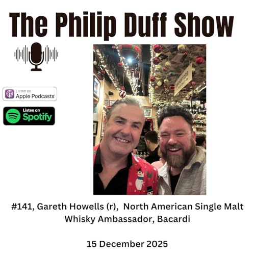 #141, Gareth Howells, North American Single Malt Whisky Ambassador, Bacardi copertina