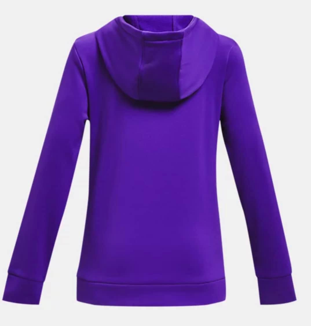 Under Armour Girls' Armour Fleece Logos Hoodie (as1, alpha, x_l, regular, X-Large)