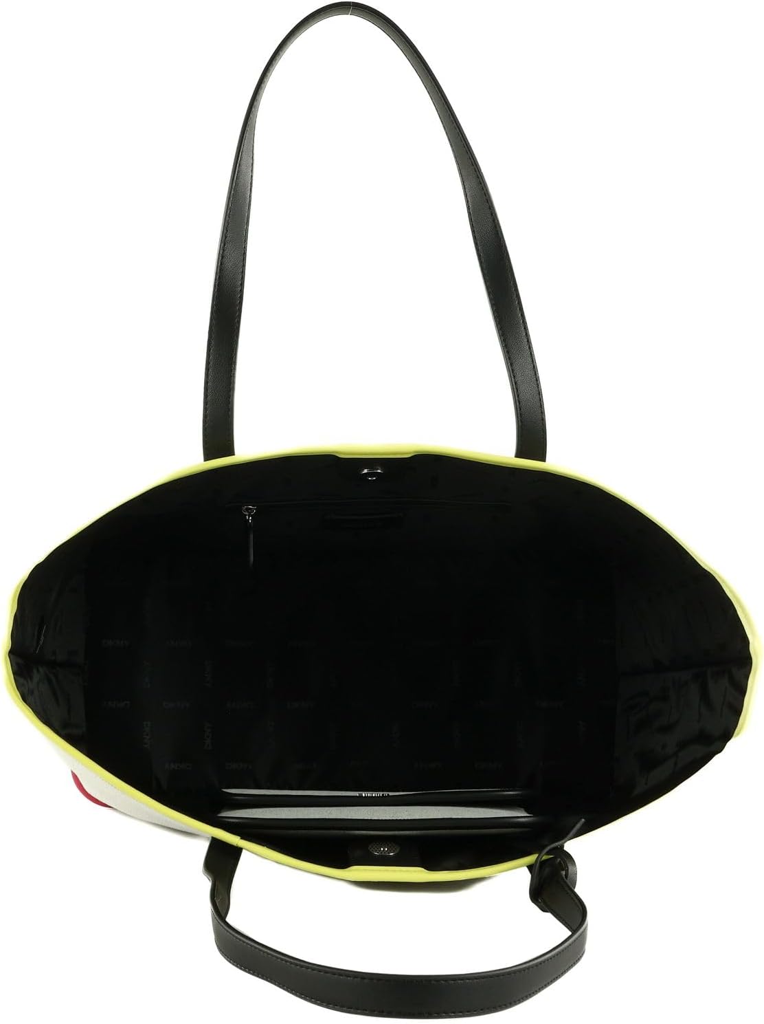 DKNY Women's Hallie Tote Bag, Black Multi, One Size - Image 5