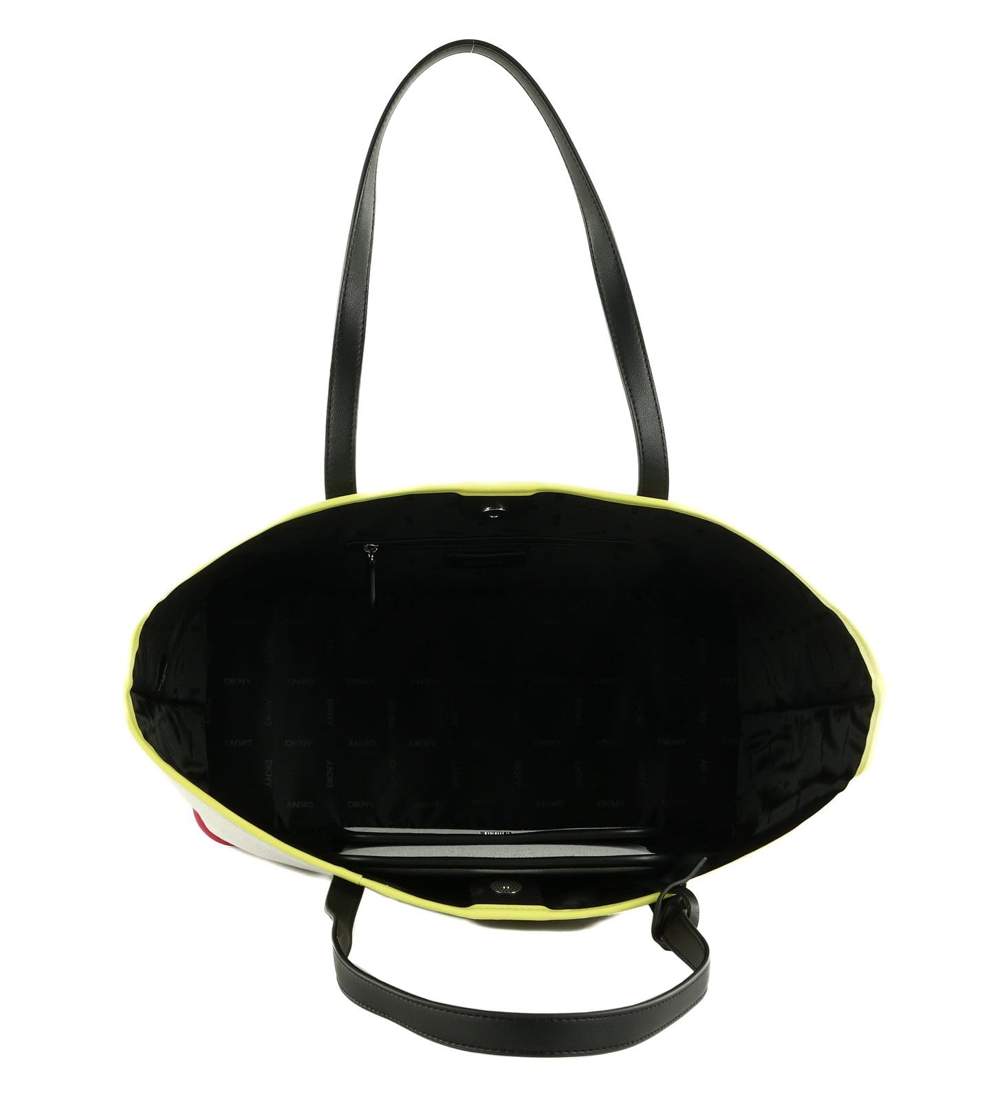 DKNY Bolso Hallie para mujer, color negro multicolor, negro/multicolor