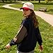 SoGoNati Two-Tone Cotton Baseball Cap with Embroidered Western Sayings - Adjustable Cowboy Style Hat for Men and Women - Howdy, Red Beige