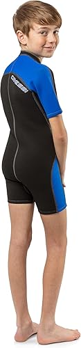 Miniatura 4 de Cressi Kids' Short Front Zip Wetsuit for Surfing, Snorkeling, Scuba Diving -Lido Junior