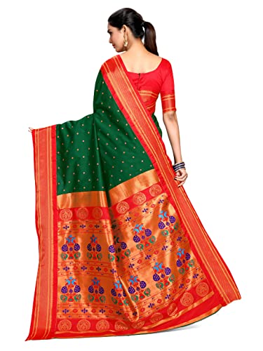 Varkala Silk Sarees paithani silk saree – image 4