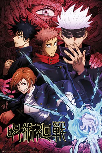 Jujutsu Kaisen - Manga/Anime TV Show Poster (Jujutsu High) (Size: 24" x 36")