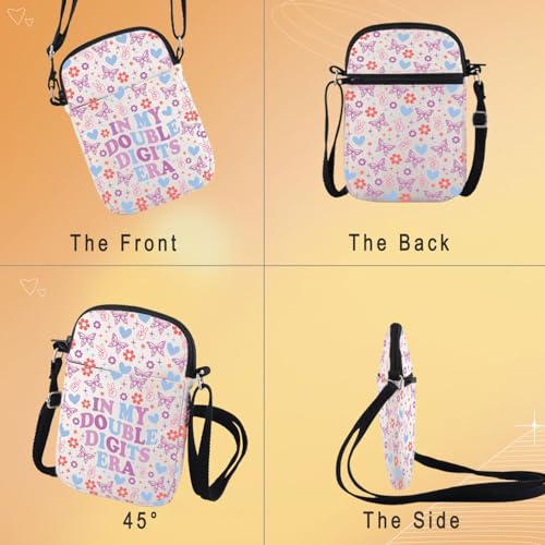 Gzrlyf In My Double Era Digits Crossbody Bag 10th Birthday Gift 10 Years Old Birthday Ten Birthdays Purse Wallet Party Bag2