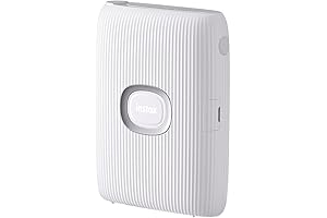 Fujifilm INSTAX Mini Link 2 Instant Smartphone Printer (Clay White) and Fujifilm...