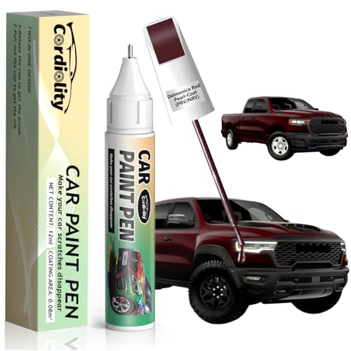 Image of Delmonico Red Pearl-Coat(PRV /NRV) Touch Up Paint Pen for Ram,Car Paint Scratch Repair Pen Quick and Easy Fix Auto Paint Scratch