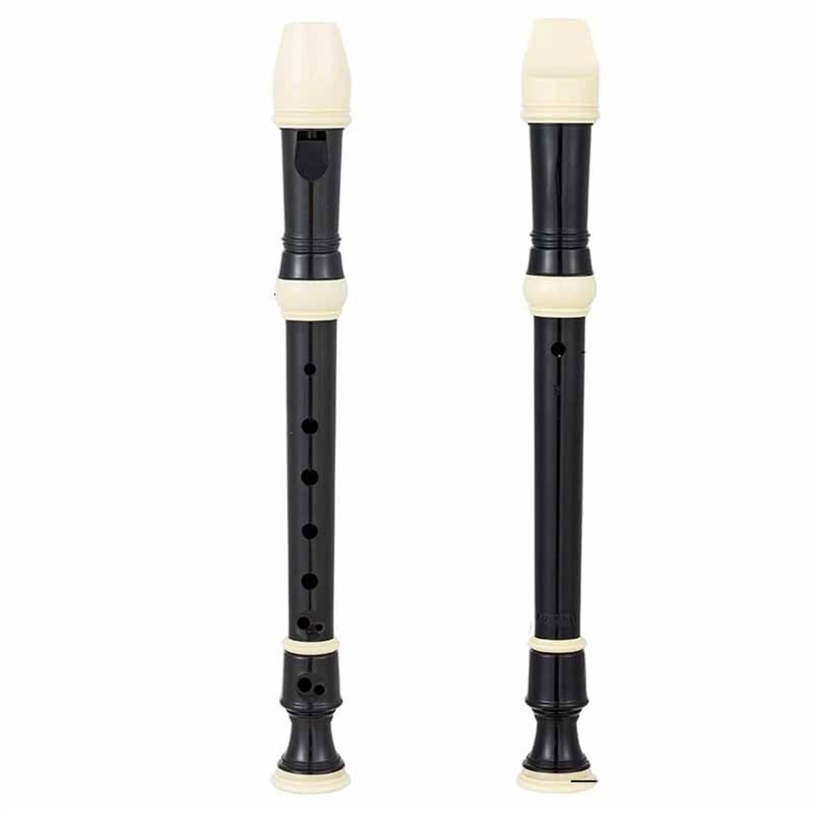 Flauta Dulce Instrumento Musical 8 Hoyos Principiante G Agudos Profesional Adulto Resistente Y Duradero(Coffee-colored removable)