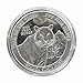 Generic 1 oz Silver .999 Year of the Tiger Zodiac Horoscope Calander in capsule display