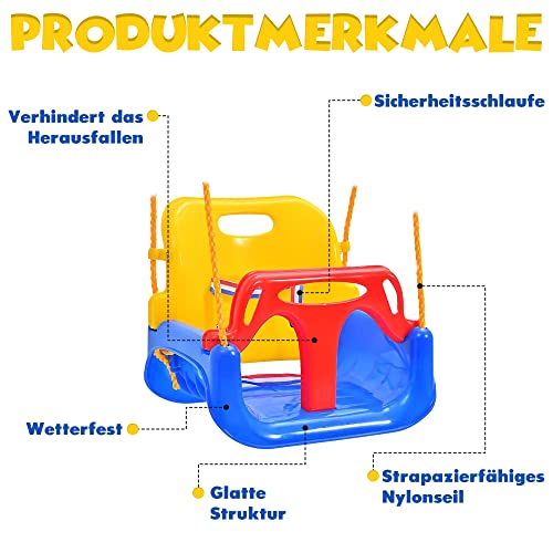 3-in-1 Schaukel Gartenwelt Riegelsberger für Babys und Kinder
