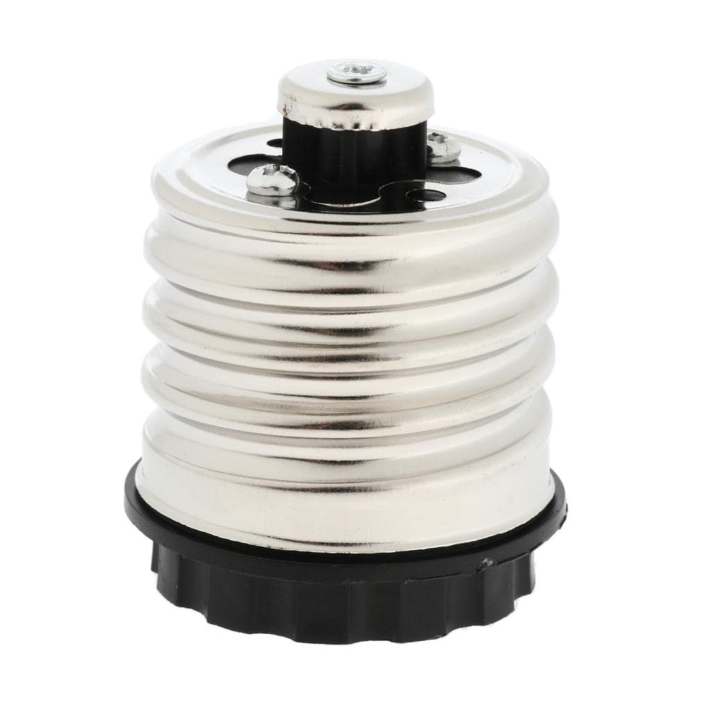 E40 to E27 Light Socket Adapter Converter Bulb Holder