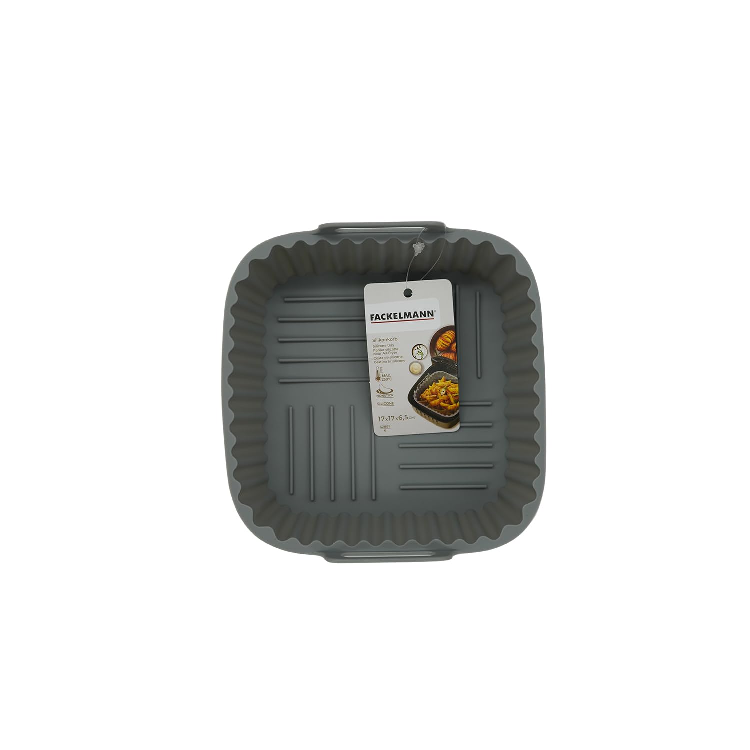 Image secondaire de Moule en Silicone Fackelmann pour Friteuse à Air - 17x17 cm