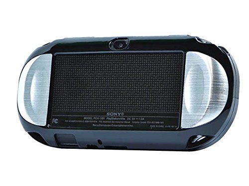 Monoprice Playstation Vita Brushed Aluminum Clamshell Case - Silver