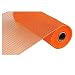 10 inch x 30 feet Deco Poly Mesh Ribbon - Metallic Orange with Copper Foil