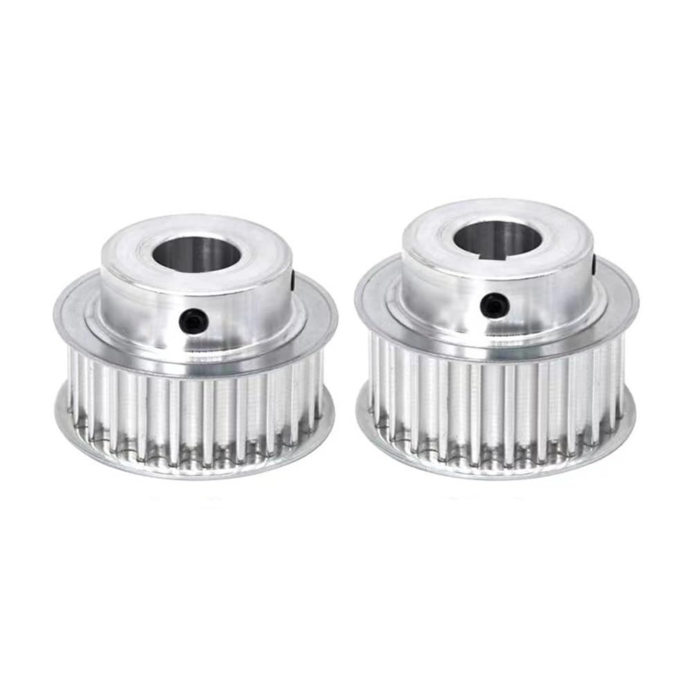 polea de distribución 32 dientes 8M correa dentada polea agujero 10-40mm ancho 40mm 1 Uds(Bore 20mm)