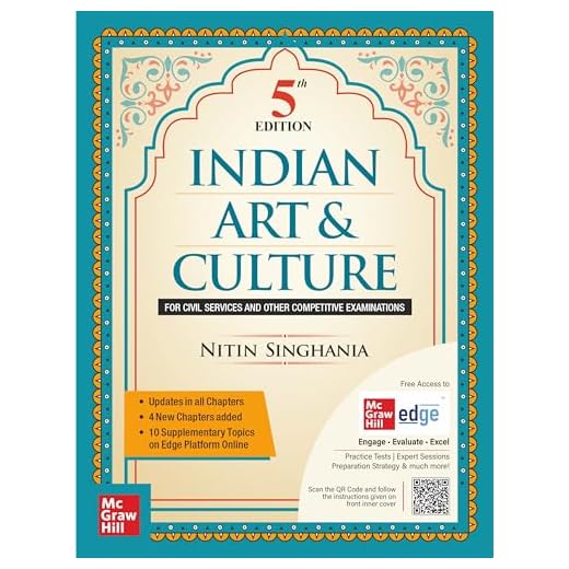 Indian Art And Culture for UPSC (English| 5th Edition) |Civil Services Exam| State Administrative Exams